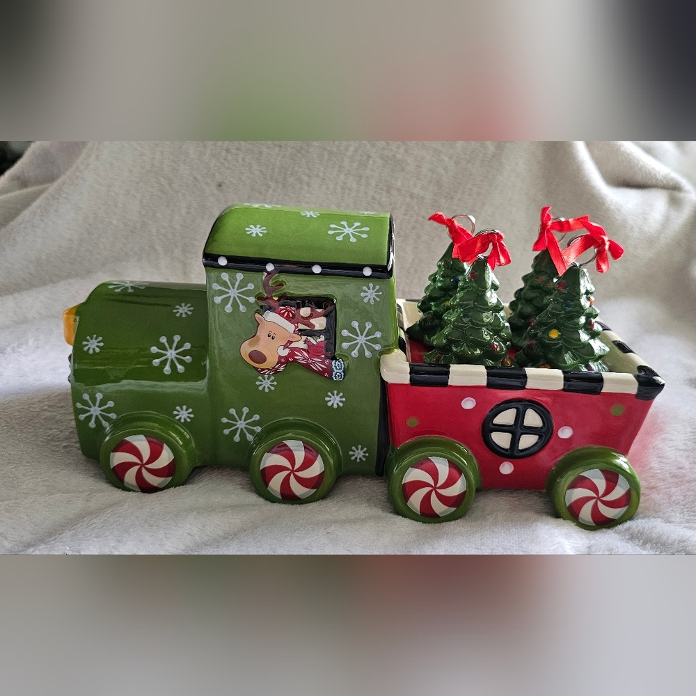 Winter Whimsy Collection Train Appetizer Set - Discontinued